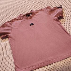 adidas Mauve Pink Crewneck Tee with Black Tag